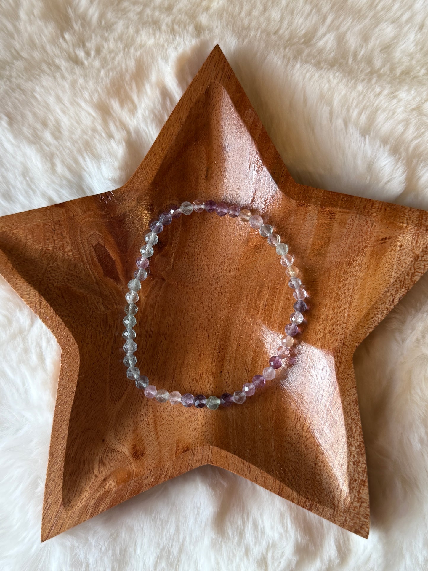 4MM Faceted Crystal bracelets