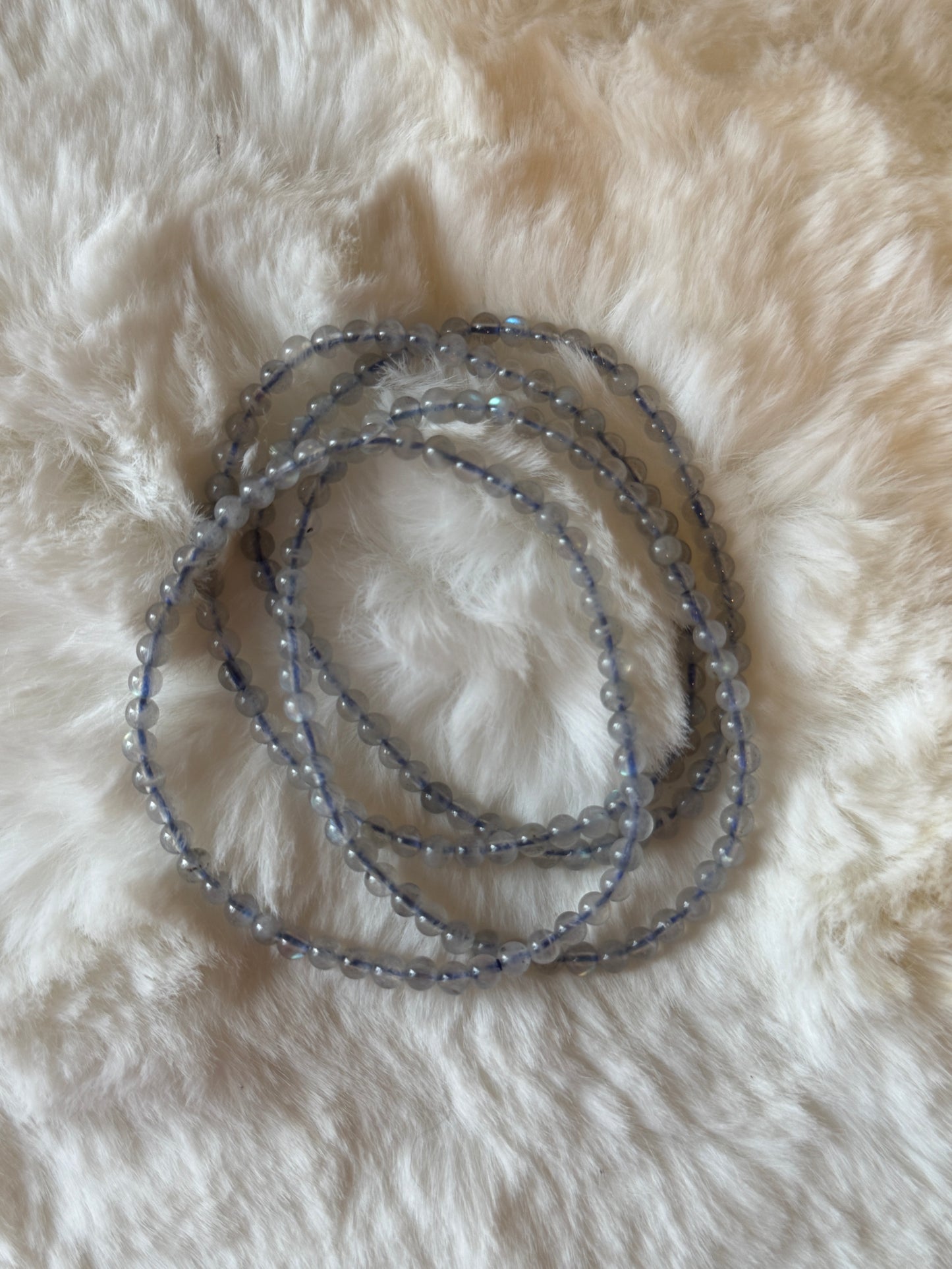 4MM Labradorite High Quality Bracelet